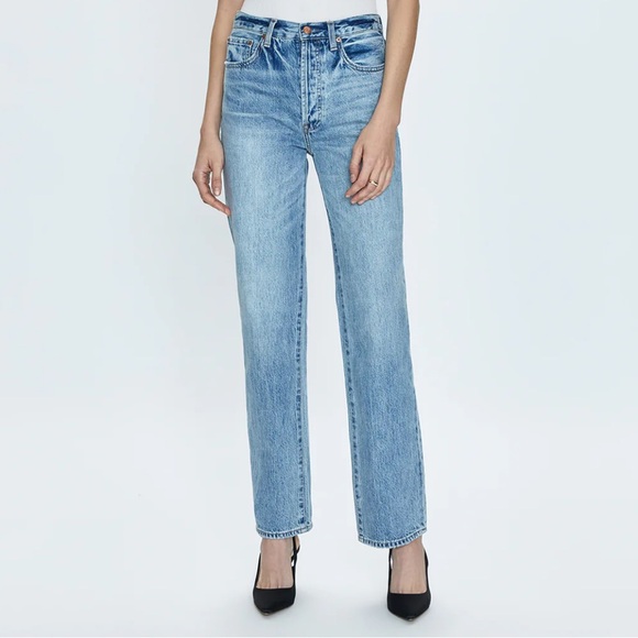 pistola Denim - Pistola Cassie Super High Rise Straight Leg Jean